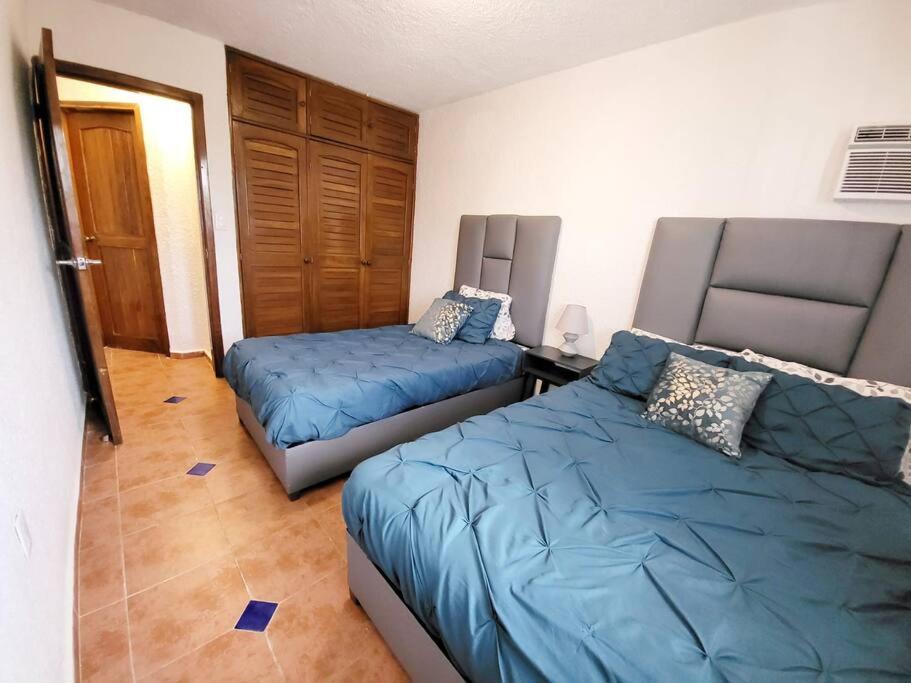 2 Rooms Apartment With Private Beach In Puerto Juarez Канкун Экстерьер фото